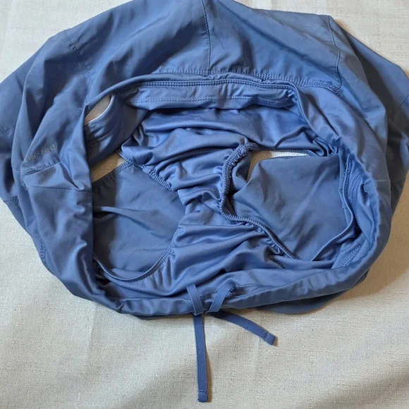 Nike Dri-Fit Crew Running Shorts Blue Size Large - Picture 2 of 11